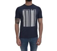 Armani Jeans Men's 3Y6T186J00Z T-Shirt, Blue (Bianco Ottico 1541), M