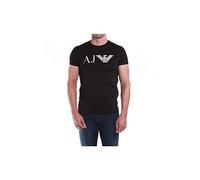 ARMANI JEANS Men's 8N6T996JPFZ T-Shirt, Black, Large