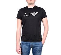 ARMANI JEANS Men's 8N6T996JPFZ T-Shirt, Black, S
