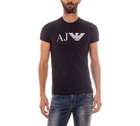 ARMANI JEANS Men's 8N6T996JPFZ T-Shirt, Navy, Large