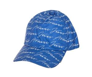 Armani Jeans Printed Name Cap 934052-8PH0C Man Blue