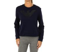 Armani Jeans Women's Long-Sleeved Round Neck Sweater 7V5M75-5J42Z Navy Blue