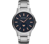 Armani Mens AR11137 Watch - Silver Stainless Steel - One Size