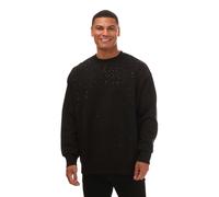 Armani Mens Felpa Jersey in Black Cotton - Size 2XL
