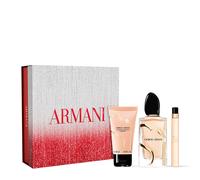 Armani Si Eau de Parfum Women's Gift Set Spray (100ml) with Body Lotion + 10ml EDP