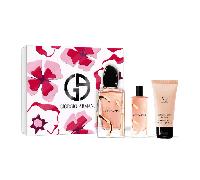 Giorgio Armani Si Eau De Parfum Intense Gift Set 100ml Eau De Parfum + 15ml Eau De Parfum + 50ml Body Lotion
