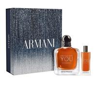 Armani Mens-fragrances Emporio-Armani-YouStronger With You IntenselyXmas Set Eau de Parfum Spray 100 ml + Eau de Parfum Spray 15 ml