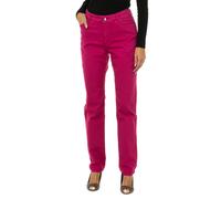 Armani Womens long stretch denim pants 6Y5J18-5D3IZ - Pink Cotton - Size 35 (Waist)