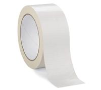 ARMANS. Heavy Duty Cloth Water Proof Tape - Super Sticky Gaffa Tape High Strength and Duct Adhesive - White, 48mm x 10mm