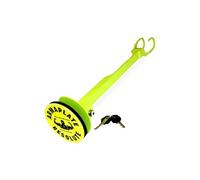 Armaplate Resolute Gold Steering Wheel Lock | Ultra High Security for Cars, Vans, and Motorhomes | Anti-Theft Device, Drill-Proof, Saw-Proof, Police Approved | Easy Installation