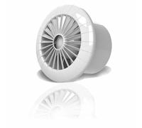 Armar Trading LTD Ceiling Bathroom Extractor Fan - Ducting - 100mm 4" 120mm 4.72" 150mm 6" - Modern arid -White - Air Ventilation (120mm / 4.72", Standard)