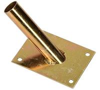 Armar Trading LTD Galvanised Metal Flag Pole Holder 23mm / 45 Degree Wall Mount Banner Bracket Flagpole 1