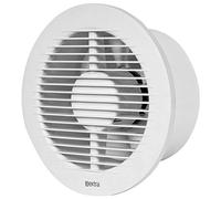 Armar Trading LTD Silent Round Bathroom Extractor Fan 150mm / 6" with Timer and Ball Bearing