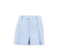 ARMARIUM pleated stripe shorts - Blue 38-40-42-44