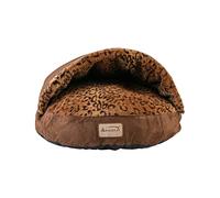 ARMARKAT Cat Bed, Mocha and Leopard