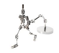 Armature Rigging System for Stop Motion Animation, DIY Stop Motion Armature Kits, Stainless Steel Rig Arm, Support Your Figures's Movement with 5 Connectors for Action Figures, Models (Material)