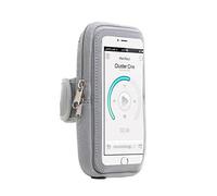 Armband Cell Phone Holder for iPhone 15 Plus, 11 12 13 14 Pro Max/Samsung Galaxy S23 Fe, S23 S22 S21 S20 S10 Plus, Note 20 10 9, A53 5G, A54 5G, A22 A32 A51 A52 / Pixel 8 7 6 7a 6a 5a 4a (Gray)