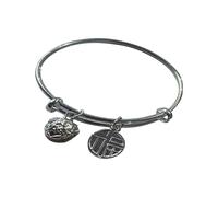 Armband Gravur Herren Verstellbares Armband mit Glockenschleife, offenes Armband, Mädchen-Accessoires, Wind, alles passendes Armband, Damen-Sen Lederarmband Konfirmation Junge (Silver, One Size)