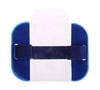 Armband ID Card Badge Holders License Security ID Badge High Visibility Arm Band for Work Pass(Pack of 2, Blue)