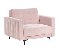 Armchair ABERDEEN Velvet Pastel Pink