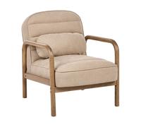 Armchair AGGER Fabric Beige