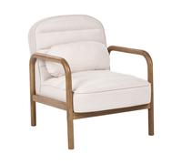 Armchair AGGER Fabric Light Beige