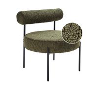 Armchair ALPHA Boucle Green