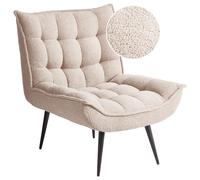 Armchair ALVESTA Boucle Beige