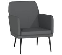 vidaXL Armchair Grey 61x78x80 cm Faux Leather