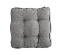 Armchair Booster Cushion Pad, 40X40x8 Cm Large Firm Seat Cushions, for Office Chair Dining Sofa & Floor, Soft Polyester Fiber Filling for Pregnancy Elderly & Home,Gray,6 Pcs