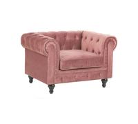 Armchair CHESTERFIELD Velvet Pink