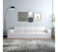 Armchair Cover Black 90-140cm Polyester Jersey Stretch Fit Machine Wash Reusable
