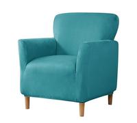 Armchair Cover with Armrests Soft Stretchable Chair Protector Universal Washable Slipcover for Recliner 2-Piece Set (A-Blue A) - Perfect for Home Decor