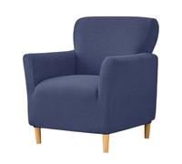 Armchair Covers Armchair Slipcoverscover Furniture Protector With Elastic Suitable For Square, Stretch Chair Banquet Slip (Navy Green)
