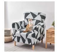 Armchair Covers Banquet Stretch Chair Covers 1-Piece Armchair Sofa Covers Soft Arm Chair Cover Removable Washable Single Couch Covers Furniture Protector for Living Room