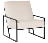 Armchair DELARY Velvet Light Beige