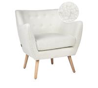 Armchair DRAMMEN Boucle White