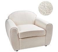 Armchair ELLEDE Boucle Light Beige