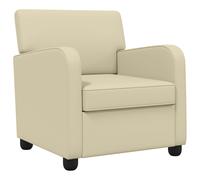Armchair Faux Leather Modern Living Room Chair Bedroom Accent Comfortable vidaX