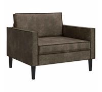 Armchair Faux Suede Leather Modern Living Room Chair Comfortable Fabric vidaXL