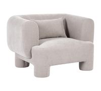 Armchair HOGBO Fabric Beige