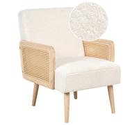 Armchair HOJBY Boucle Off-White