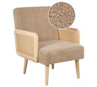 Armchair HOJBY Boucle Sand Beige