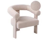 Armchair ILBRO Boucle Light Beige