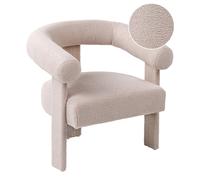 Armchair ILBRO Boucle Light Beige