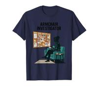 Armchair Investigator True Crime Mystery Solver T-Shirt
