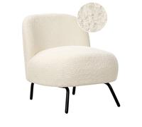 Armchair KUMLA Boucle Off-White