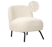 Armchair KUMLA Boucle Off-White