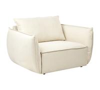 Armchair KUNES Fabric Light Beige