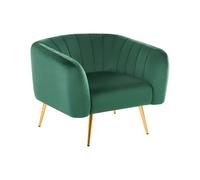 Armchair LACONIA Velvet Dark Green